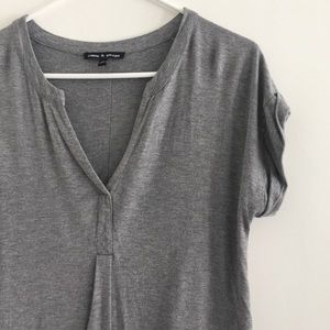 Gray shirt